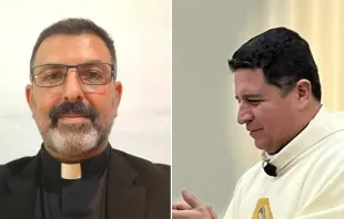 Juan R. Esposito-García y Evelio Menjivar-Ayala. Crédito: Arquidiócesis de Washington / St. Mary's Catholic Church Landover Hills 