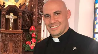 Sacerdote cubano Rolando Montes de Oca.