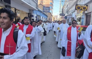 Asamblea del Clero Diocesano en Bolivia Crédito: Conferencia Episcopal Boliviana