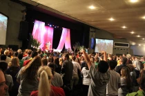 Peregrinos en una catequesis en Ru00edo de Janeiro