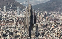 La Sagrada Familia de Barcelona.