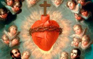 Sagrado Corazón de Jesús. Crédito: Dominio Público.