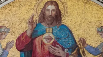 Imagen del Sagrado Corazón de Jesús.