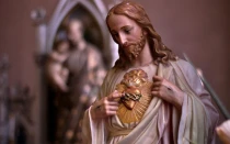 Imagen del Sagrado Corazón de Jesús.