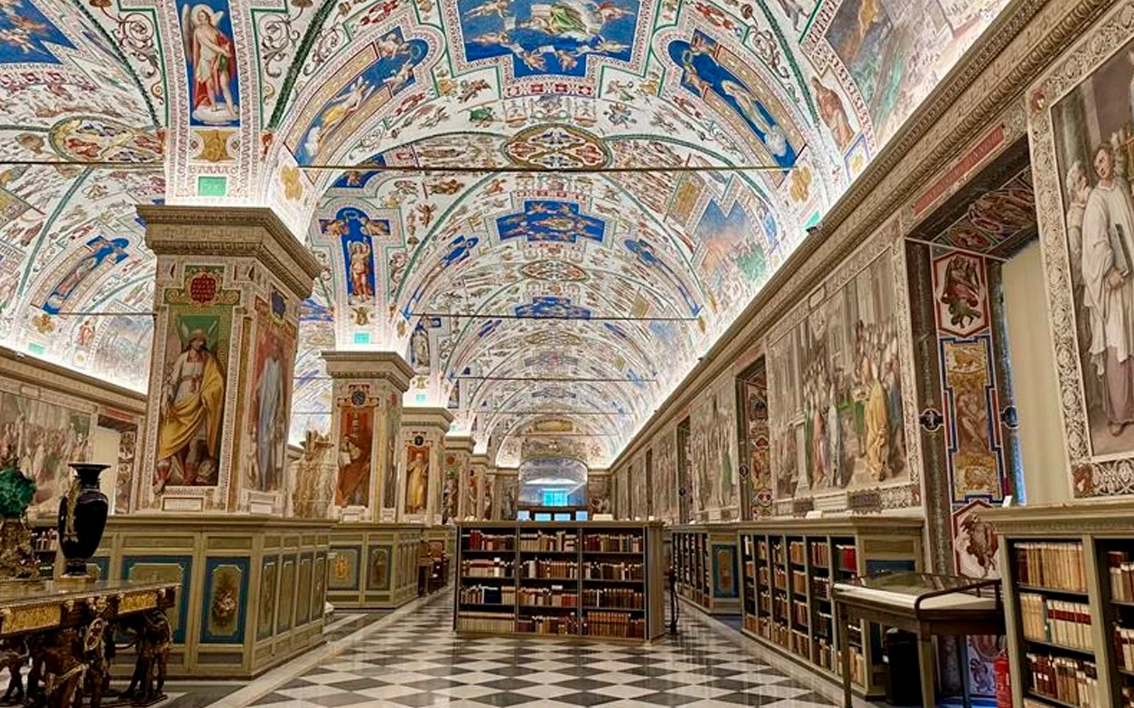 Sala Sixtina de la Biblioteca Apostólica Vaticana.?w=200&h=150