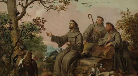 San Francisco de Asís, aves