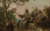 San Francisco de Asís predicandi a las aves, de Antonio Carnicero (1788-1789).