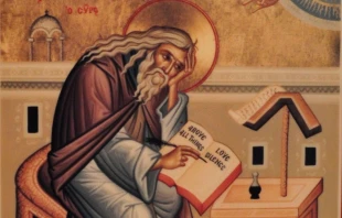 Icono de San Isaac de Nínive o Isaac el Sirio. Crédito: Ted by Flickr (CC BY-SA 2.0)