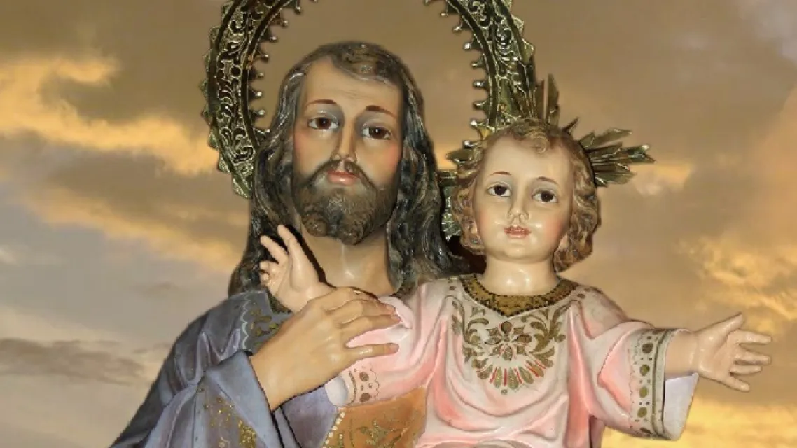 Imagen de San José con el Niño Jesús en brazos.?w=200&h=150