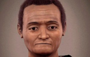 Rostro reconstruido digitalmente de San Martín de Porres Crédito: Divulgaco Ebrafol, equipo brasileño de Antropología Forense y Odontología.