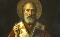 Pintura de San Nicolás, obra de Jaroslav Čermák.