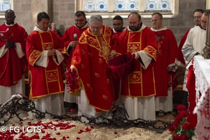 Sangre de Cristo, Custodia