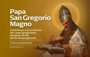 null San Gregorio Magno, 3 de septiembre / ACI Prensa