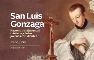 null San Luis Gonzaga, 21 de junio / ACI Prensa