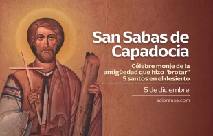 null San Sabas de Capadocia, 5 de diciembre / ACI Prensa