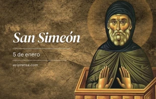 null San Simeón, santo del día 5 de enero / ACI Prensa