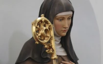 Imagen de Santa Clara de Asís.