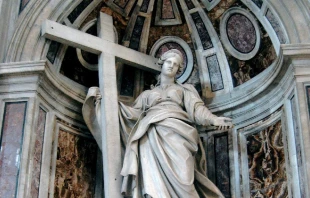 Imagen de Santa Elena y la Cruz de Cristo. Crédito: Pixabay