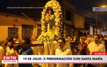 Peregrinación Santa María Madre de Guayaquil.