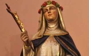 Imagen de Santa Rosa de Lima en una iglesia en Ohio (Estados Unidos) Crédito: Nheyob (CC BY-SA 3.0)