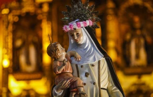 Imagen de Santa Rosa de Lima. Crédito: ANDINA / Renato Pajuelo.