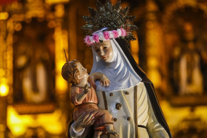 Una imagen de Santa Rosa de Lima 23082025