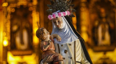 Una imagen de Santa Rosa de Lima 23082025