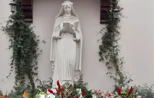 Imagen de Santa Rosa de Lima en su santuario en Lima Crédito: Walter Sánchez Silva / ACI Prensa