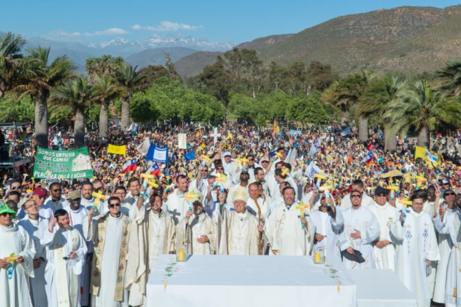 Peregrinación a Santa Teresa de Los Andes