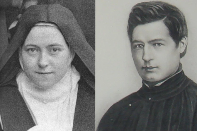 Santa Teresita de Lisieux y San Teófano Vénard