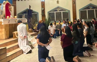 Adoración eucarística en Honduras. Crédito: Suyapa Medios