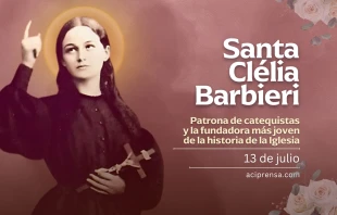 null Santa Clélia Barbieri, 13 de julio / ACI Prensa