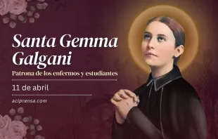 null Santa Gemma Galgani - 11 de abril / ACI Prensa