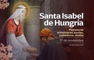 null Santa Isabel de Hungría, 17 de noviembre / ACI Prensa