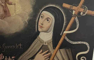 Imagen de Juana de la Cruz en el  Monasterio y Santuario de Santa María de la Cruz Crédito: ACI Prensa