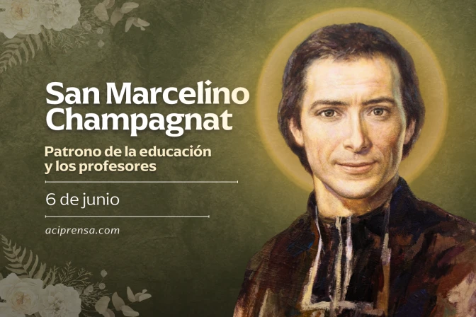 San Marcelino Champagnat, 6 de junio