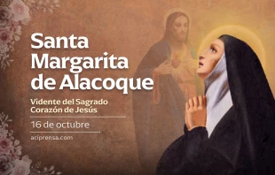 null Santa Margarita de Alacoque, 16 de octubre / ACI Prensa