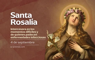 null Santa Rosalía, 4 de septiembre / ACI Prensa