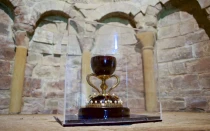 Santo Cáliz custodiado en la Catedral de Valencia (España).