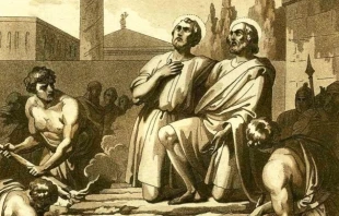 Imagen referencial de los Santos Marciano y Luciano Crédito: Dominio Público - AICA