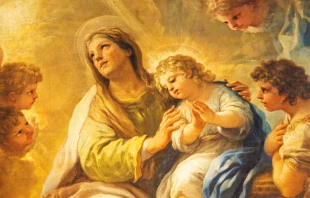 Santa Ana con la Virgen María Niña Crédito: Renata Sedmakova - Shutterstock