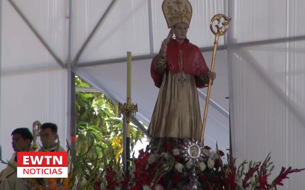 Imagen de Santo Toribio de Mogrovejo en la Misa de apertura de su Año Jubilar en Zaña, donde falleció el 23 de marzo de 1606.?w=200&h=150