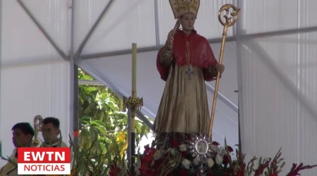 Imagen de Santo Toribio de Mogrovejo en Zaña.