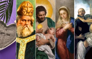 null San Patricio, San José, Virgen María, San Juan de Dios / ACI Prensa.