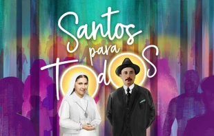 Poster de la campaña Santos Para Todos. Crédito: Arquidiócesis de Caracas.