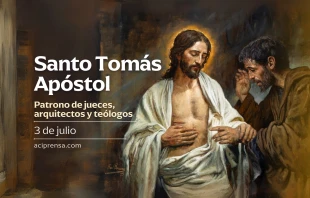 null Santo Tomás Apóstol, 3 de julio / Crédito: Pintura de Raúl Berzosa / ACI Prensa
