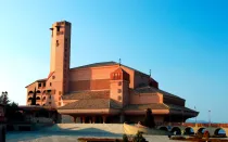 Santuario de Torreciudad en Huesca, España.