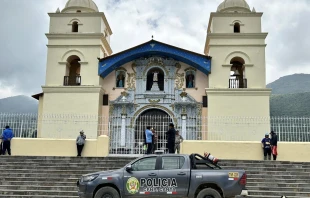 Santuario del Señor de Huamantanga, distrito de Huamantanga, en la provincia de Canta (Perú). Crédito: Cortesía del Santuario del Señor de Huamantanga