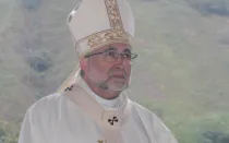 El Arzobispo de Oviedo, Mons. Jesús Sanz Montes, OMF.