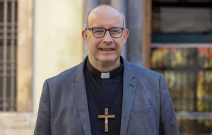 Mons. José Antonio Satué, Obispo Electo de Málaga. Crédito: Diócesis de Teruel y Albarracín.